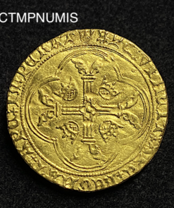 ,MONNAIE,ECU,NEUF,OR,CHARLES,VII,MONTPELLIER,