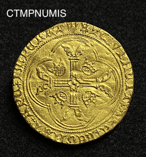,MONNAIE,ECU,NEUF,OR,CHARLES,VII,MONTPELLIER,