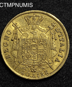 ,MONNAIE,ITALIE,40,LIRE,OR,NAPOLEON,1810,MILAN,
