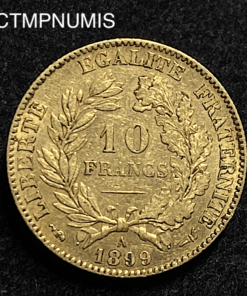 ,MONNAIE,10,FRANCS,OR,CERES,1899,