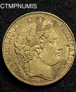 ,MONNAIE,10,FRANCS,OR,CERES,1899,