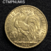 ,MONNAIE,20,FRANCS,OR,COQ,1900,