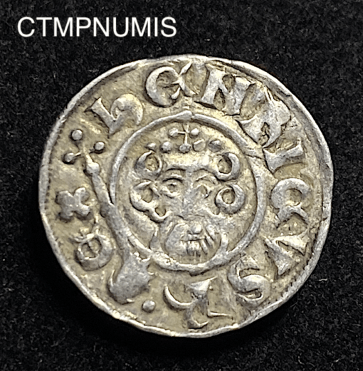 ,MONNAIE,ANGLETERRE,PENNY,ARGENT,LONDRES,ABEL,