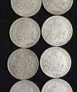 ,MONNAIE,2,FRANCS,ARGENT,SEMEUSE,1900,