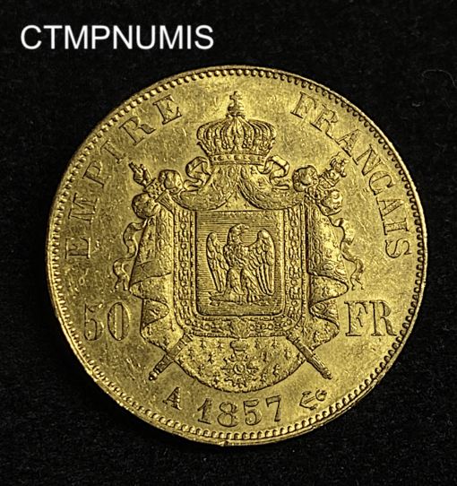 ,MONNAIE,50,FRANCS,OR,NAPOLEON,1857,