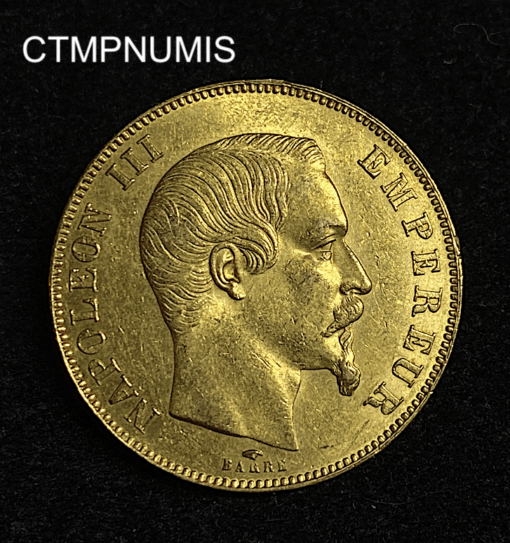 ,MONNAIE,50,FRANCS,OR,NAPOLEON,1857,