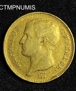 ,MONNAIE,40,FRANCS,OR,NAPOLEON,1807,M,TOULOUSE,
