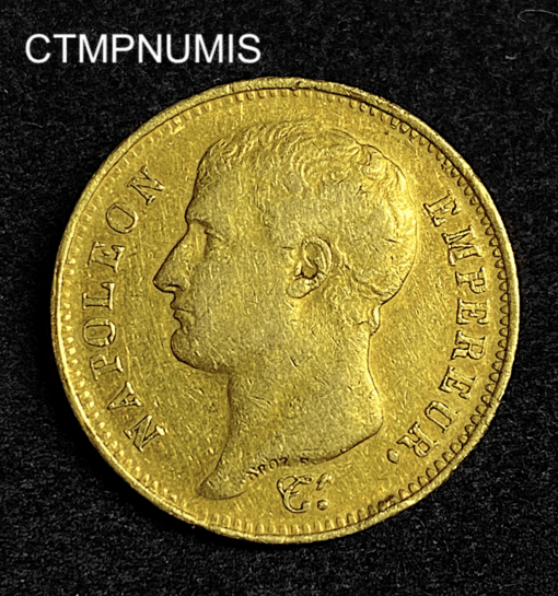 ,MONNAIE,40,FRANCS,OR,NAPOLEON,1807,M,TOULOUSE,
