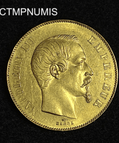 ,MONNAIE,EMPIRE,50,FRANCS,OR,NAPOLEON,III,1855,