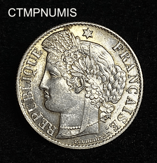 ,MONNAIE,50,CENTIMES,ARGENT,CERES,1894,SPL,