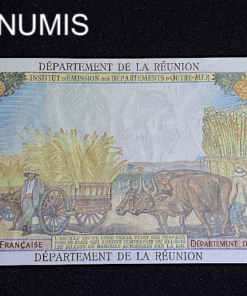 ,BILLET,LA,REUNION,10,NF,SUR 500,FRANCS,1973,