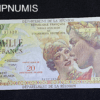 ,BILLET,LA,REUNION,10,NF,SUR,1000,FRANCS,