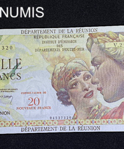 ,BILLET,LA,REUNION,10,NF,SUR,1000,FRANCS,