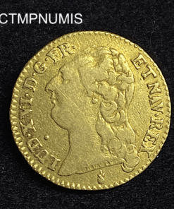 ,MONNAIE,LOUIS,OR,LOUIS,XVI,1787,AA,METZ,