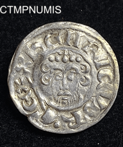 ,MONNAIE,ANGLETERRE,PENNY,ARGENT,LONDRES,WILLEM,