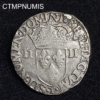 ,MONNAIE,ROYALE,1/4,ECU,HENRI,III,1583,T,NANTES,