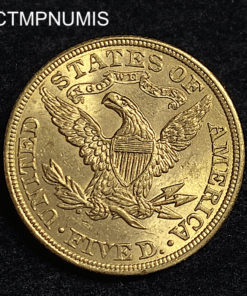 ,MONNAIE,ETATS,UNIS,5,DOLLAR,OR,1900,