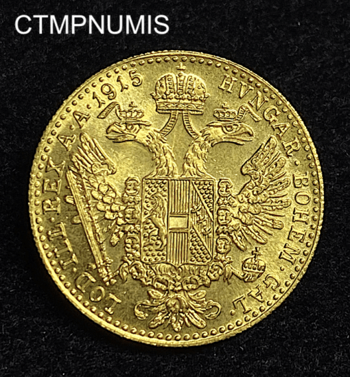 ,MONNAIE,AUTRICHE,1,DUCAT,OR,1915,