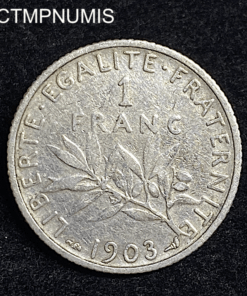 ,MONNAIE,1,FRANC,SEMEUSE,1903,