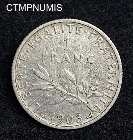 ,MONNAIE,1,FRANC,SEMEUSE,1903,