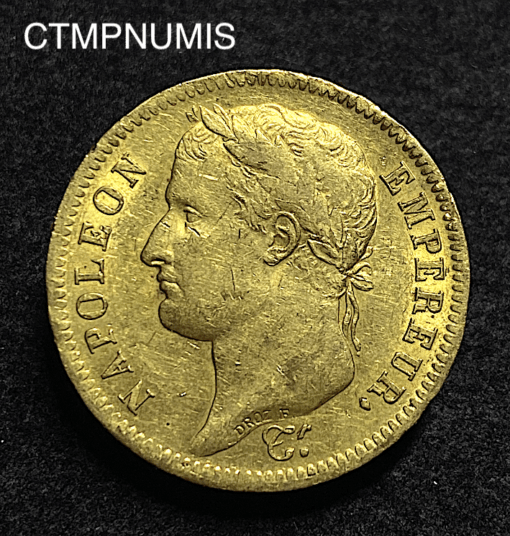 ,MONNAIE,40,FRANCS,OR,NAPOLEON,1812,