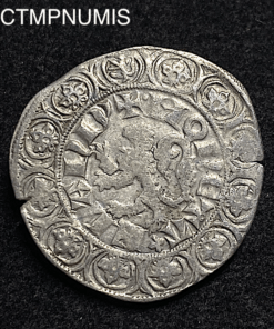 ,MONNAIE,FLANDRES,GROS,ARGENT,LOUIS,MAELE,