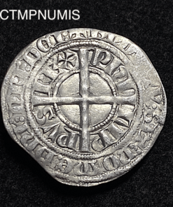 ,MONNAIE,PHILIPPE,VI,GROS,COURONNE,ARGENT,