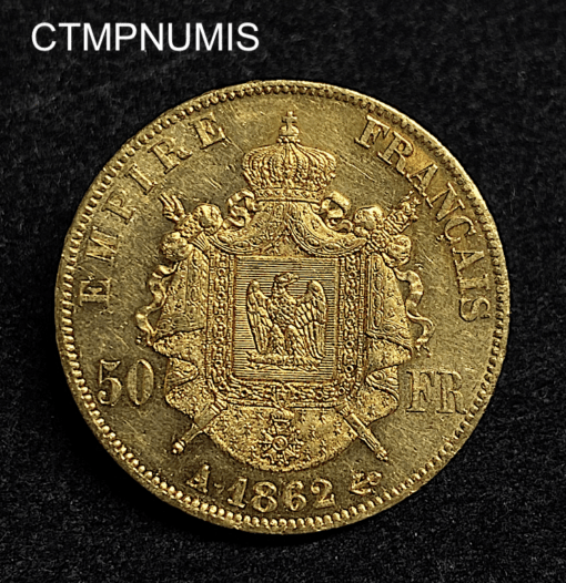 ,MONNAIE,50,FRANCS,OR,NAPOLEON,III,1862,