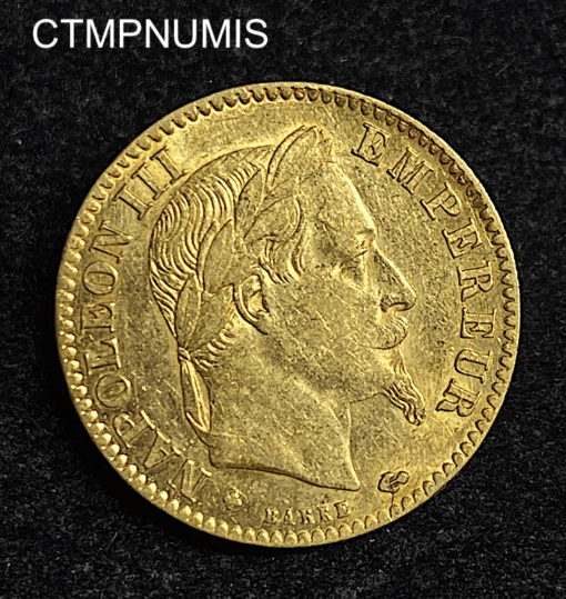 ,MONNAIE,10,FRANCS,OR,NAPOLEON,1867,STRASBOURG,