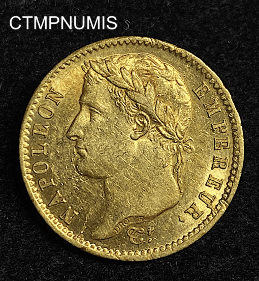 ,MONNAIE,20,FRANCS,OR,NAPOLEON,I°,REPUBLIQUE,1808,