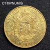 ,MONNAIE,100,FRANCS,OR,NAPOLEON,1858,SUP,
