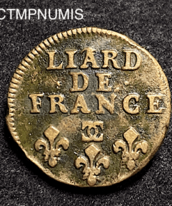 ,MONNAIE,ROYALE,LIARD,LOUIS,XIV,1698,BESANCON,