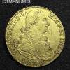 ,MONNAIE,COLOMBIE,8,ESCUDOS,OR,1802,SANTA,FE,