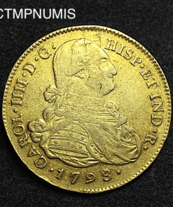 ,MONNAIE,COLOMBIE,8,ESCUDOS,OE,1798,POPAYAN,