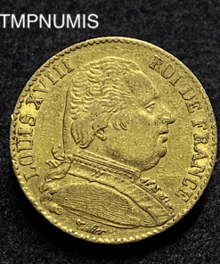 ,MONNAIE,20,FRANCS,OR,LOUIS,XVIII,1815,