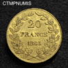 ,MONNAIE,BELGIQUE,20,FRANCS,OR,1865,