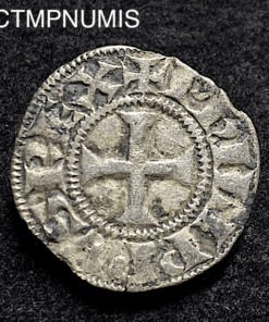 ,MONNAIE,DENIER,TOURNOIS,PHILIPPE,IV,