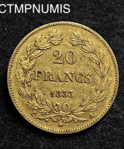 ,MONNAIE,20,FRANCS,OR,LOUIS,PHILIPPE,1833,