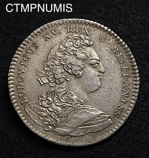 ,JETON,ETATS,LANGUEDOC,LOUIS,XV,IRIS,1737,
