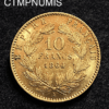 ,MONNAIE,10,FRANCS,OR,NAPOLEON,III,1864,