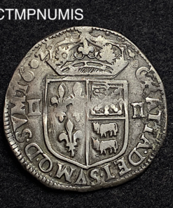 ,MONNAIE,1/4,ECU,HENRI,IV,1602,BEARN,