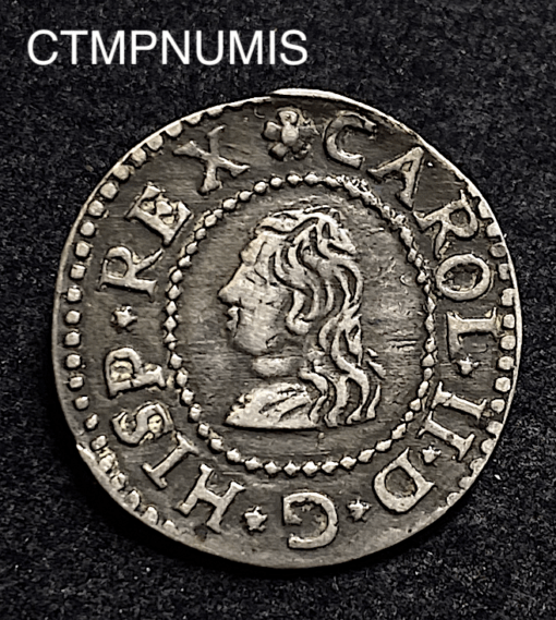 ,MONNAIE,CATALOGNE,CROAT,CHARLES,1675,