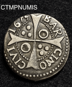 ,MONNAIE,CATALOGNE,CROAT,CHARLES,1675,