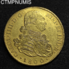 ,MONNAIE,BOLIVIE,8 ESCUDOS,OR,CHARLES,1800,POTOSI,