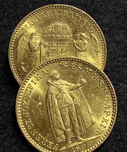 ,MONNAIE,HONGRIE,20,CORONA,OR,1895,
