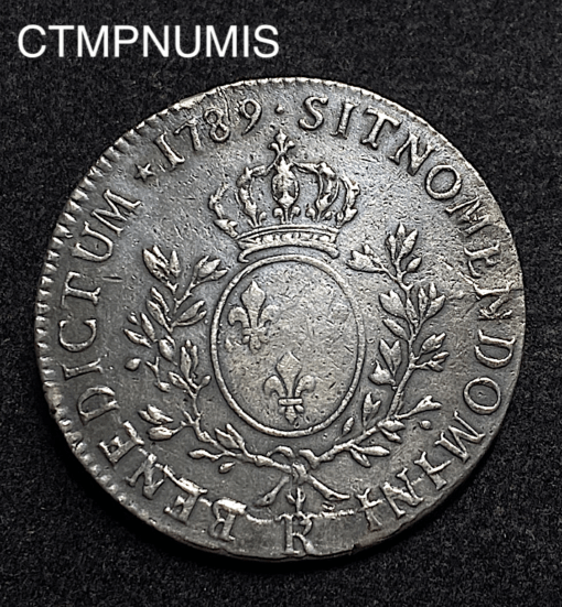 ,MONNAIE,ECU,ARGENT,LOUIS,XVI,1785,R,ORLEANS,