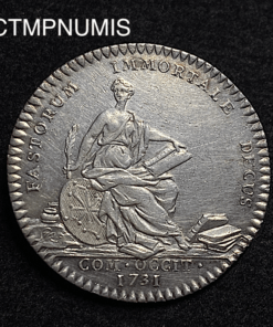 ,JETON,LANGUEDOC,HISTOIRE,1731,LOUIS,XV,