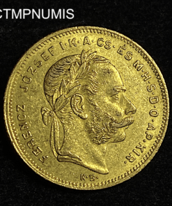 ,MONNAIE,HONGRIE,20,FRANCS,8,FORINT,1874,