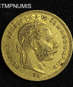 ,MONNAIE,HONGRIE,20,FRANCS,OR,1877,8,FORINT,