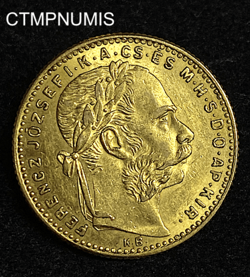 ,MONNAIE,HONGRIE,20,10,FORINT,OR,FRANCS,,1891,